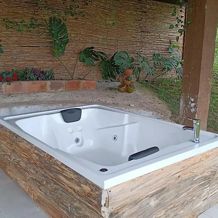 Cabana Al Aire Libre En Macheta Cundinamarca - Tiny House - Glamping Caelum Exterior photo
