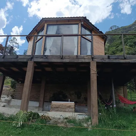 Cabana Al Aire Libre En Macheta Cundinamarca - Tiny House - Glamping Caelum Exterior photo