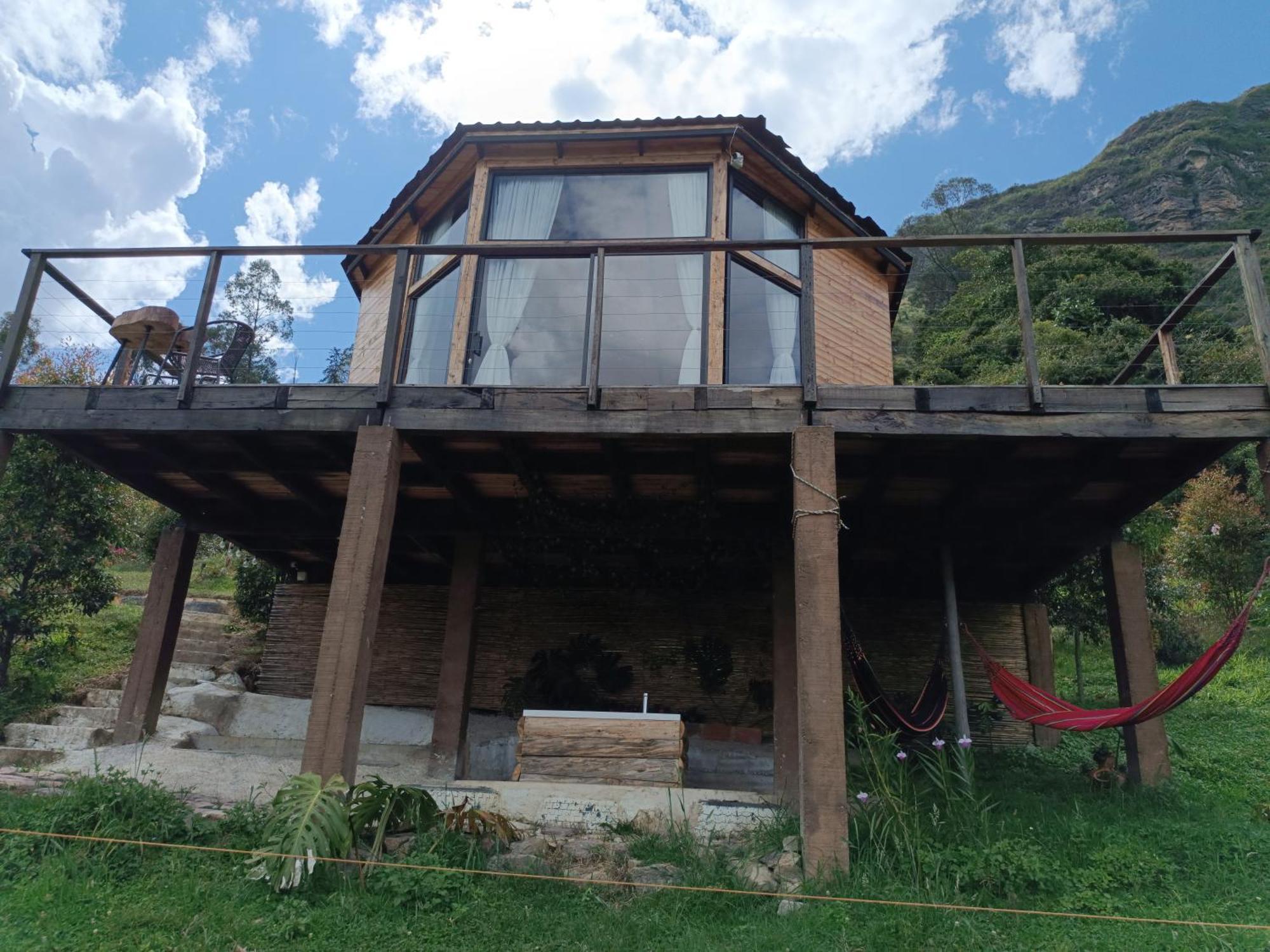 Chalet Al Aire Libre En Cundinamarca - Tiny House - Glamping Caelum Macheta